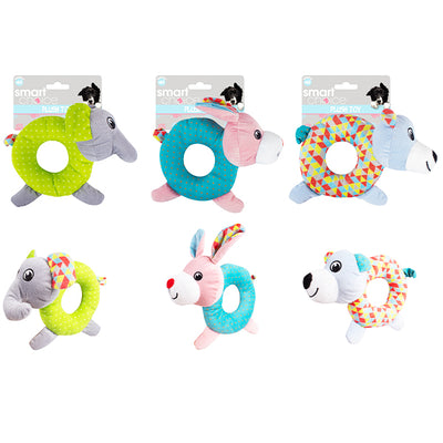 All 3 designs of plush dog & puppy toy