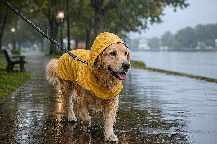 Why Some Dogs Refuse to Walk in the Rain