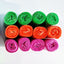 240 Pocket Pack Doggy Bags displayed loose in all colours
