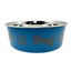 Blue 800ml Dog Bowl on white background