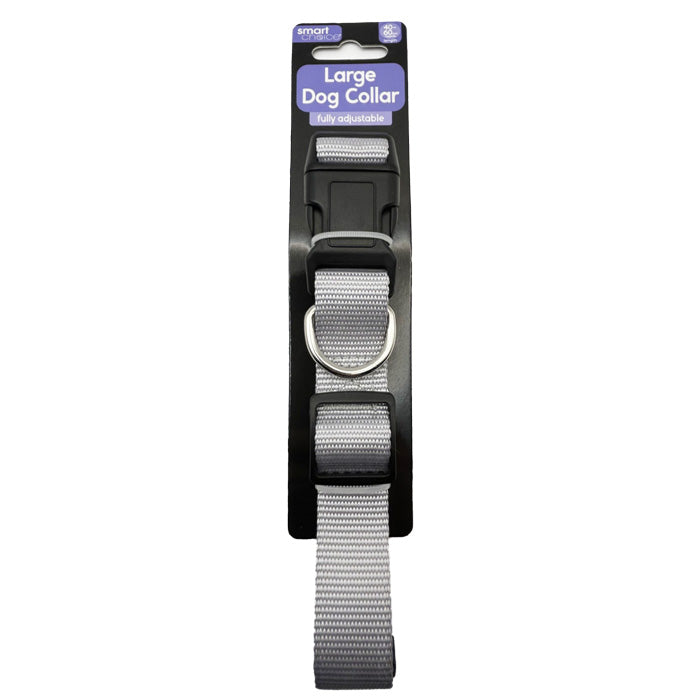 Grey Large Dog Collar 50-60cm