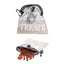 Open Paw Print Dog Training Treat Bag