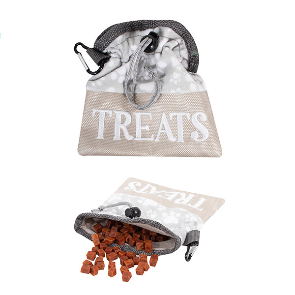 Open Paw Print Dog Training Treat Bag