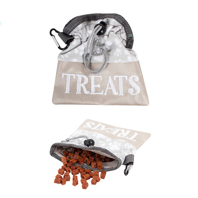 Open Paw Print Dog Training Treat Bag