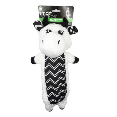 Cow  plush dog toy