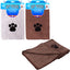 Quick Drying Super Absorbent Pet Towel 2 colours displayed