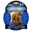 Suction Lick Mat Slow Feeder Blue Colour on white background