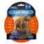 Suction Lick Mat Slow Feeder Orange Colour on white background