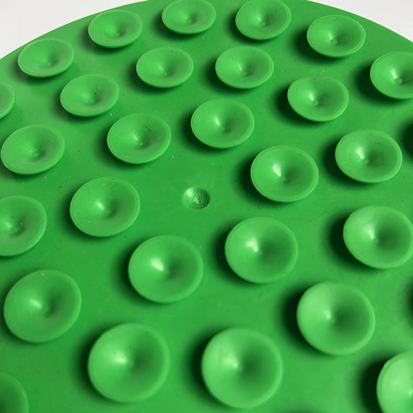 Green suction cup surface