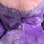 Close up of plush toy stitching detail